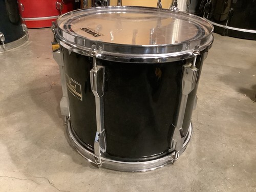 12" Pearl Export Rack Tom Drum BLACK LONG LUGS 80's 10x12 #FH1 - Picture 7 of 16