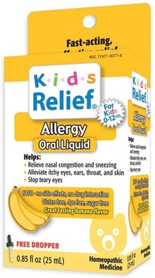 Kids Relief Allergy Oral Solution, 0.85 Fluid Ounce 