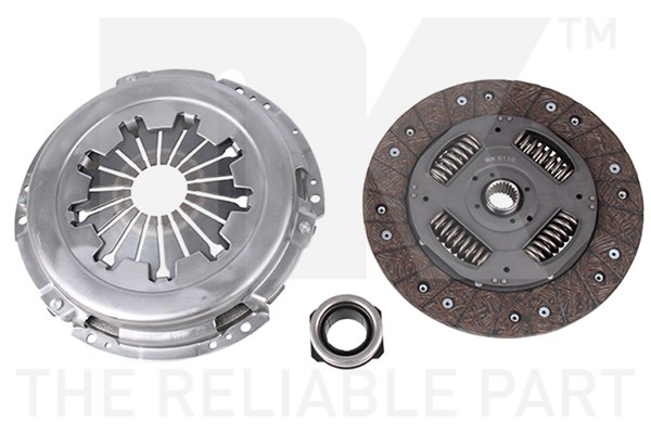 Nk Kupplungssatz 132580 252Mm FüR Ford Transit Bus Tourneo F_E_ F_F_ F_G_ F_A_-image
