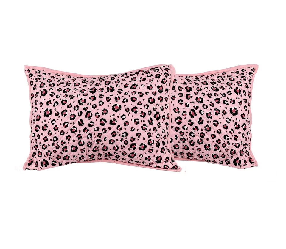 Conjunto de colcha Cheetah Girl Power, queen - Imagem 3 de 4