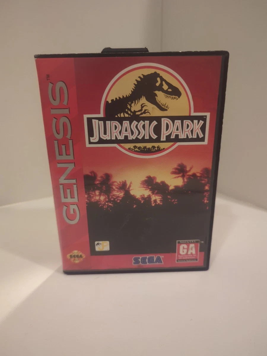 LIVRET D'INSTRUCTIONS MANUEL Jurassic Park Sega Genesis seulement