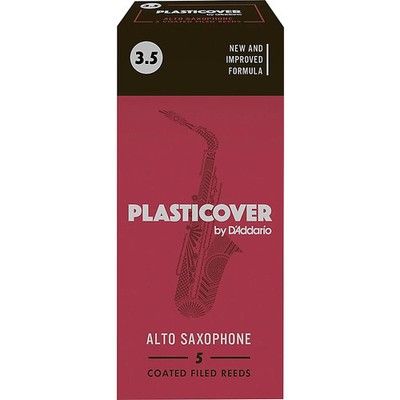 Rico Plasticover Alto Saxophone Reeds Strength 3.5 Box of 5