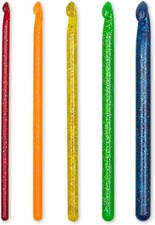 Prym Set ''Pop'' 5,0-10,0 mm H&auml;kelnadel, Kunststoff, Mehrfarbig, 5-10 mm, 218