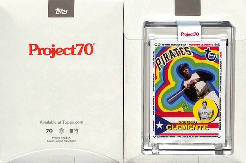 2021 TOPPS PROJECT 70 #18 ROBERTO CLEMENTE - PITTSBURGH PIRATES - WOTHERSPOON