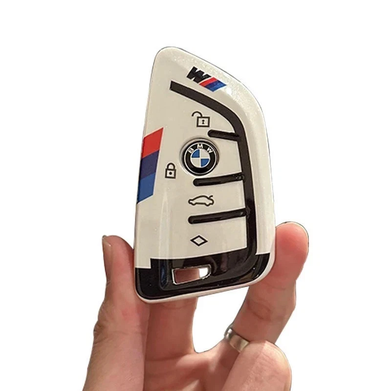 para BMW 3 5 7 X3 X4 X5 M4 M5 Control Remoto TPU Coche Llavero Cubierta Protector Estuche Recubrimiento Foto 4 de 4