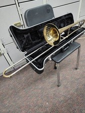 Anthem A-3000 Student Tenor Trombone And Case with Yamaha Mouthpiece
