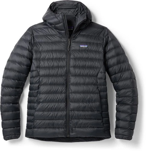 Patagonia Down Sweater Hoody - Men's,Black,sizeXL - product listing photo