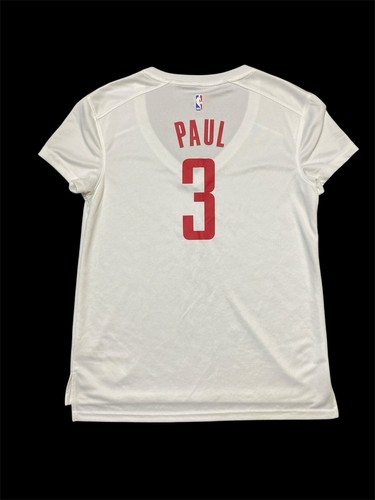 Chris Paul Houston Rockets #3 Women’s V Neck Jersey Fanatics Official Size Small - Picture 2 of 5