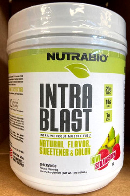 NutraBio Labs, Intra Blast , BCAA Naural flavor, Sweetener & Color