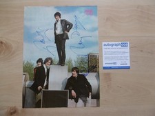The Kinks Band Dave & Ray Davies & Avory Autographs Signed A4 Magazine Image ACOA