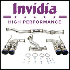 Invidia Gemini Cat-back Exhaust Kit Fit 08-14 Subaru Impreza Wrx Sti Hatchback