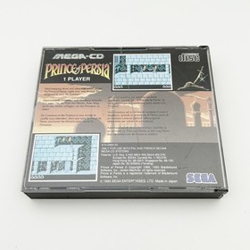 Sega Mega CD PRINCE OF PERSIA Game & Instruction Booklet - BOXED