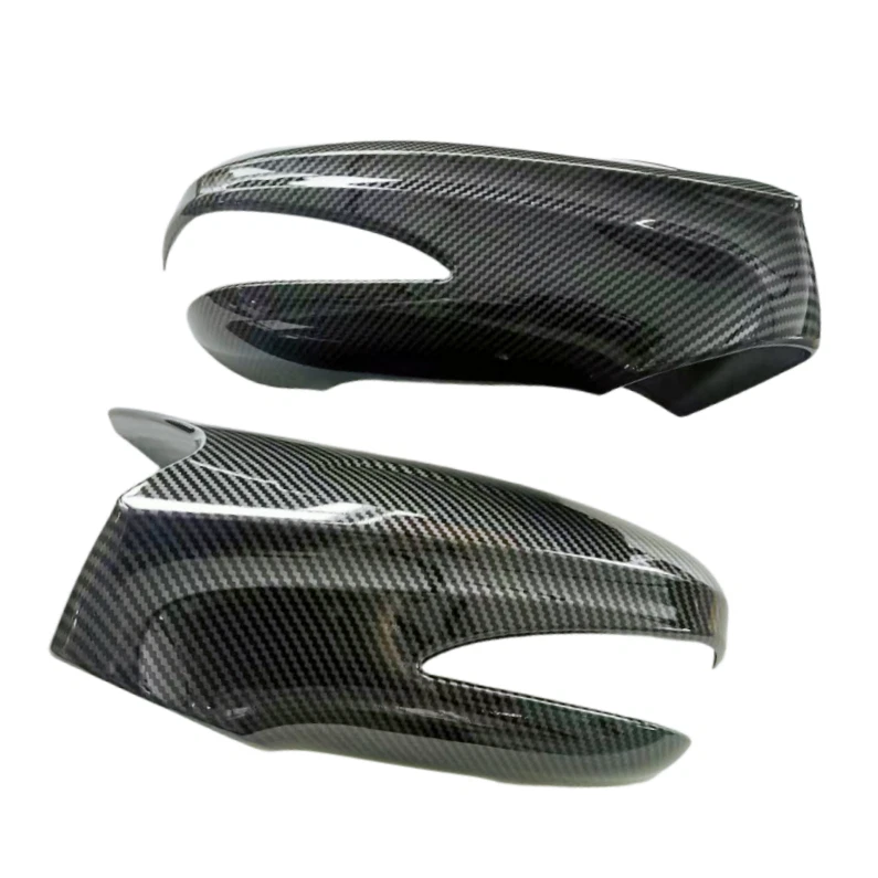 Rearview Mirror Cover Cap Carbon Fiber Black For 06-12 Lexus IS IS250 IS350 ISF Foto 3 de 4