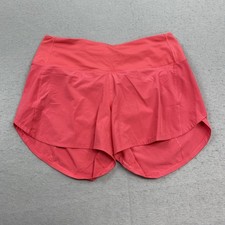 Lululemon Shorts Womens 8 Pink Speed Up High rised Lined Short Athetic Training