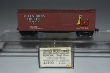 N Scale Kadee Hills Bros Coffee 40' Single Door Boxcar 161 C53242