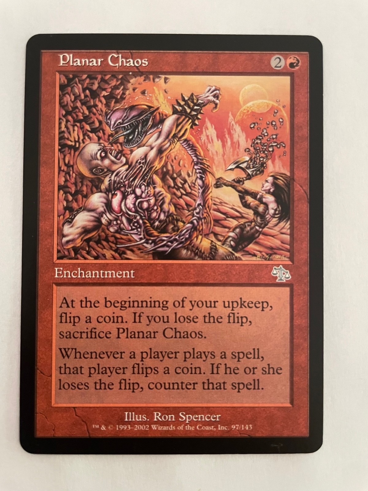 Planar Chaos Judgment MTG Magic the Gathering NM.
