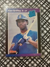 1989 Donruss Ken Griffey Jr ERROR CARD