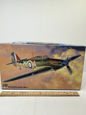 #ad Vintage Hasegawa 1 48 Hurricane Mk I 09065 Model Plane New Open Box $30.00