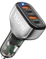 Auto LadegeräT 120W Usb C Kfz ZigarettenanzüNder 12V 24V Schnellladung Adapter