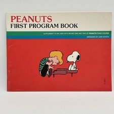 Peanuts First Program Piano Course Music Book Songbook Supplement To Book 1  2