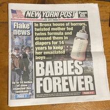 The New York Post: Babies Forever. January 23, 2026