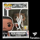 Victor Wembanyama Signed Funko Pop #174 Fanatics COA Autograph Spurs Rare
