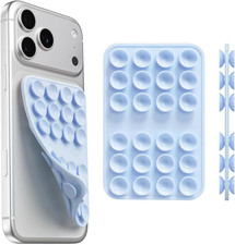 Upgraded Double Sided Silicone Suction Cup Phone Case Mount, Sticky Phone Grip H