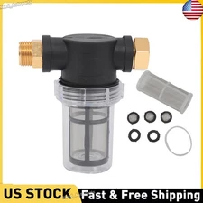 Water Garden Hose Inlet Filter Pressure Washer Washing Machine Sediment USA