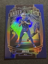 2021 Panini Legacy - Under the Lights Josh Allen #UL-JA Sapphire /35 COLOR MATCH