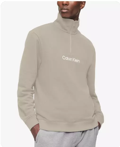 Calvin klein cheap quarter zip