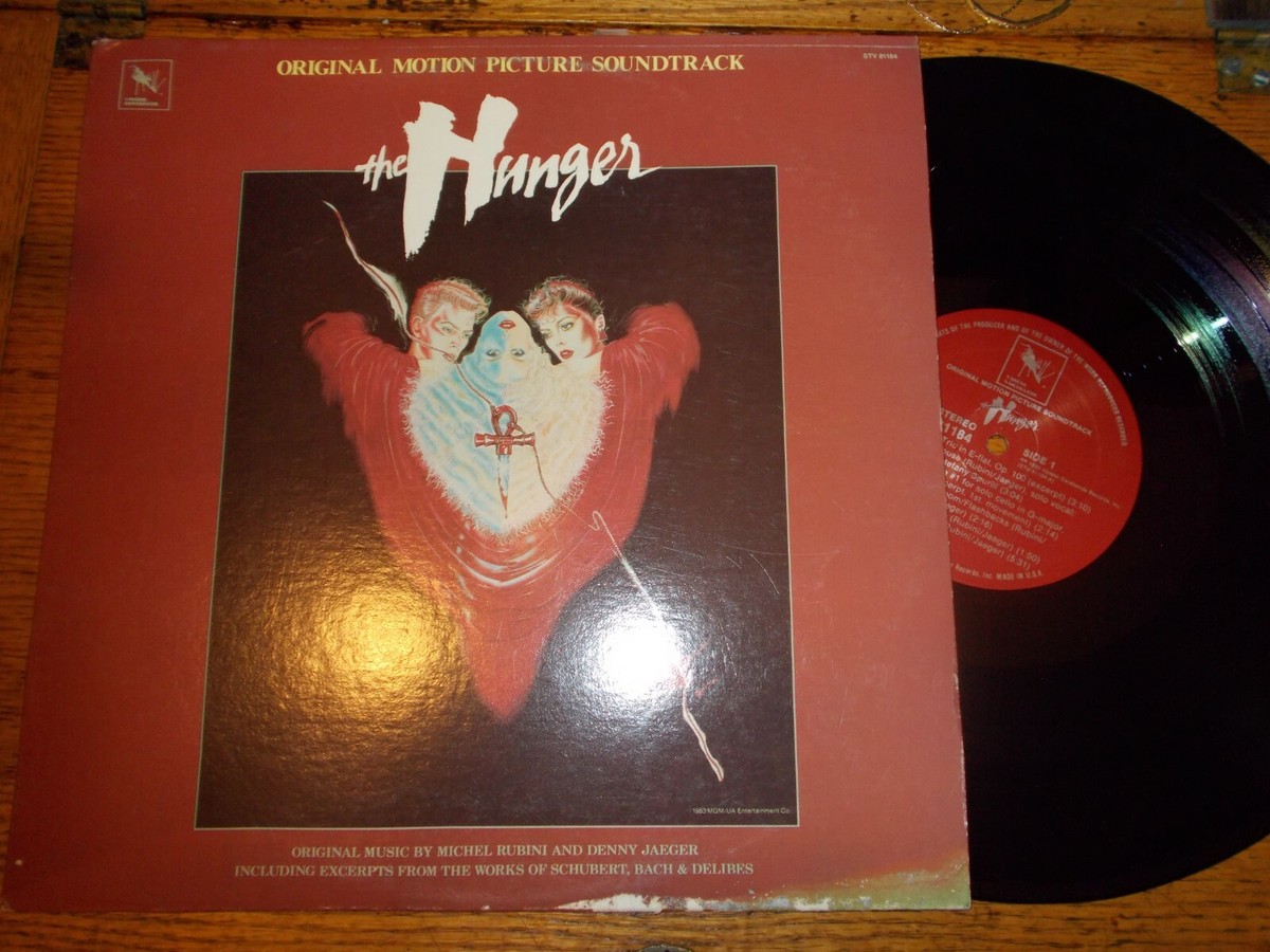 The Hunger サウンドトラック レコード　DavidBowie THE HUNGER SOUNDTRACK LP MICHEL RUBIN DENNY JAEGER VARESE