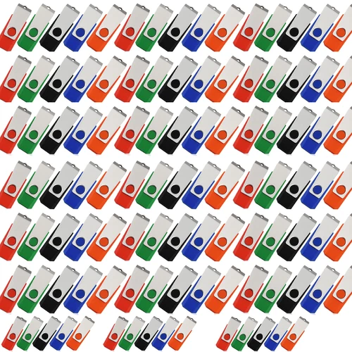 Großhandel 200 Stück USB 2.0 Metal Swivel USB Sticks 16GB Speichermedien Memory