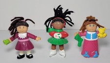 Vintage 1992 McDonalds Cabbage Patch Kids Happy Meal Toys Partial Set of 3