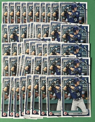 (50) 2024 Bowman Aidan Smith 1st Rookie Card RC Lot - Tampa Bay Rays