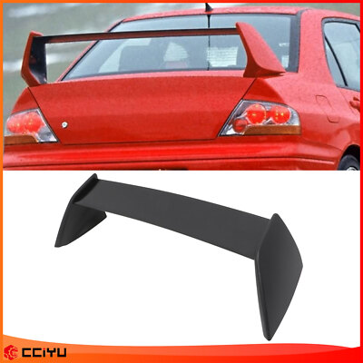 #ad #ad For 03 07 Evolution EVO 7 8 9 JDM Rear High Wing Trunk Spoiler Unpainted ABS $65.09