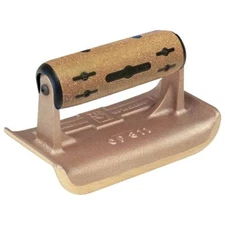 Kraft Tool Elite Series Concrete Edger Bronze 6" x 2.75" x 1/4" Radius