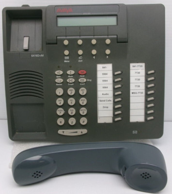 Avaya 6416D+M 16-Button Grey Digital Display Speakerphone - Grade A #THP20