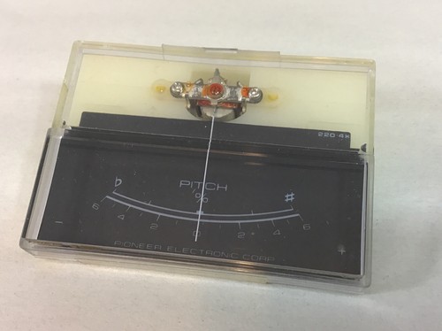 Pioneer PL-630  Turntable Parts:  pitch Meter