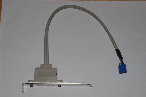 Nowy! ASUS, MSI, EVGA, Asrok Uniwersalny 2 porty USB 2.0 Płyta tylna Uchwyt - Zdjęcie 2 z 2
