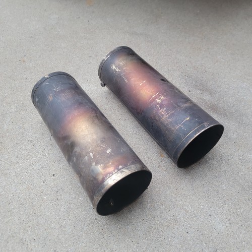 Bassett Racing Stainless Muffler Set Headers Jet Boat VDrive High