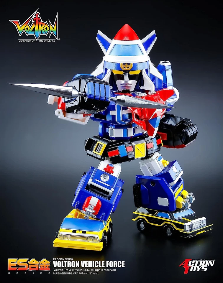 Juguetes de acción ART STORM SERIE ES-GOKIN VOLTRON VEHICLEFORCE 160 mm con seguimiento NUEVO Foto 2 de 4