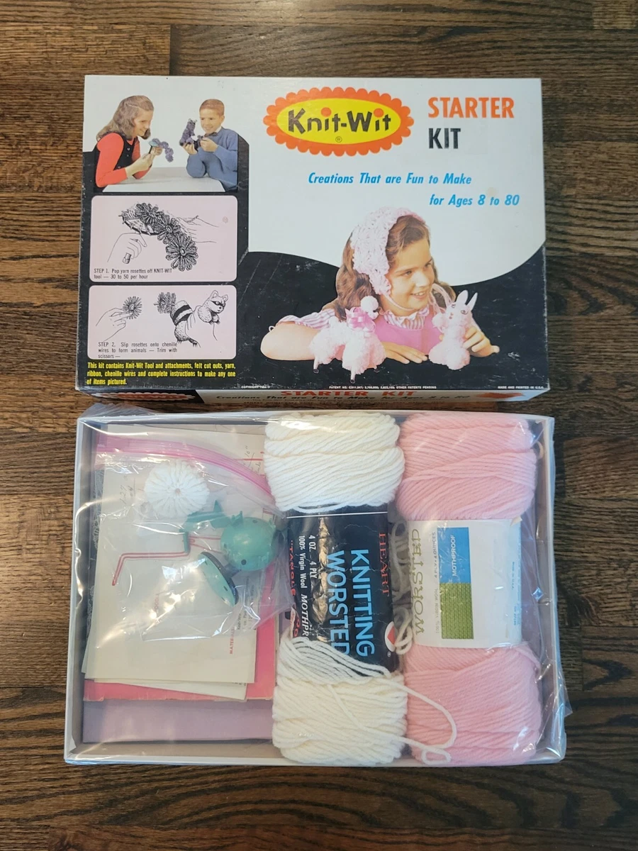 WKRTDY Set di Anelli in Metallo per Uncinetto, 2 Pezzi Accessori per
