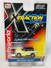 Auto World '57 Chevy Nomad, Calypso Cream Yellow, Xtraction, New on Card