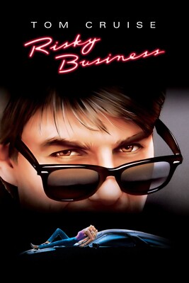 1983 Risky Business Movie Poster 11X17 Tom Cruise Joel Rebecca De