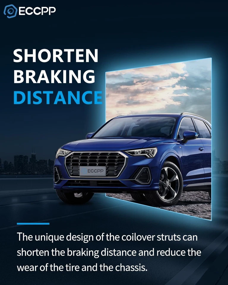 Muelles helicoidales completos para Toyota Avalon Camry 1995-2003 puntales de suspensión Foto 3 de 4