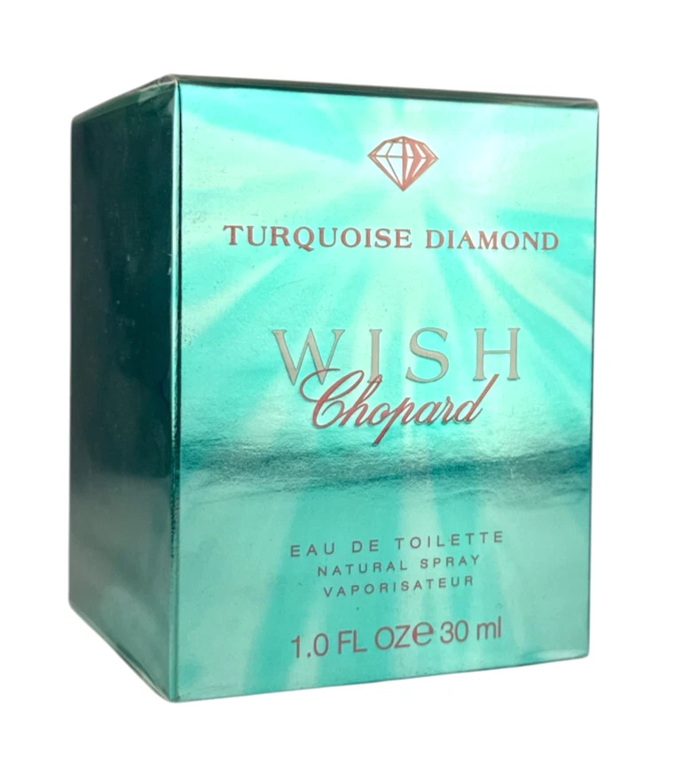 (199,97EUR/100ML) CHOPARD - TURQUOISE DIAMOND WISH 30ML EAU DE TOILETTE NEU OVP