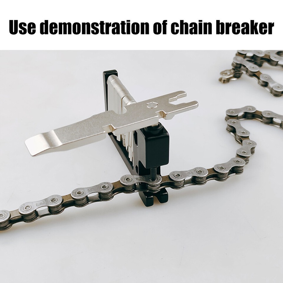 Bicycle Spoke Wrench Chain Cutter Foldable Repair Multi Tools Kits eBay