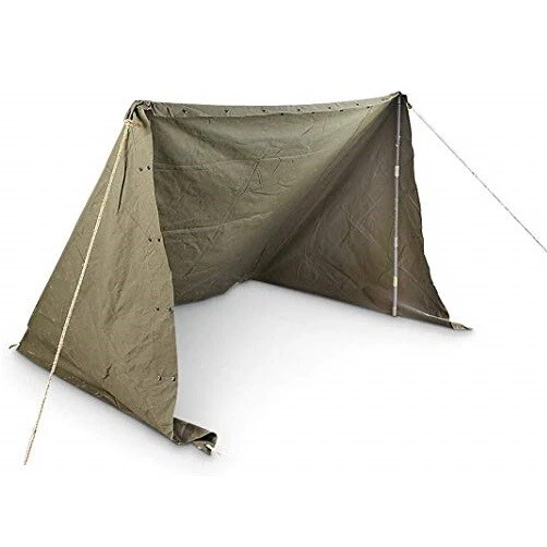 Canvas clearance pup tent