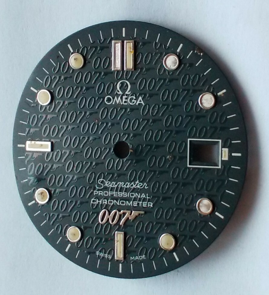 Authentic Omega Dial for James Bond 007 Speedmaster Automatic Swiss Watch 78
