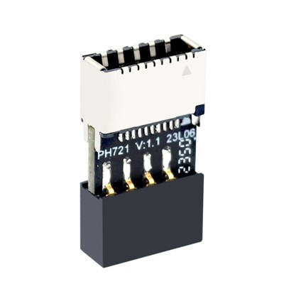 Compact USB2.0 9PIN Male to TypeE 20Pin Female Converter Portable and Dependable